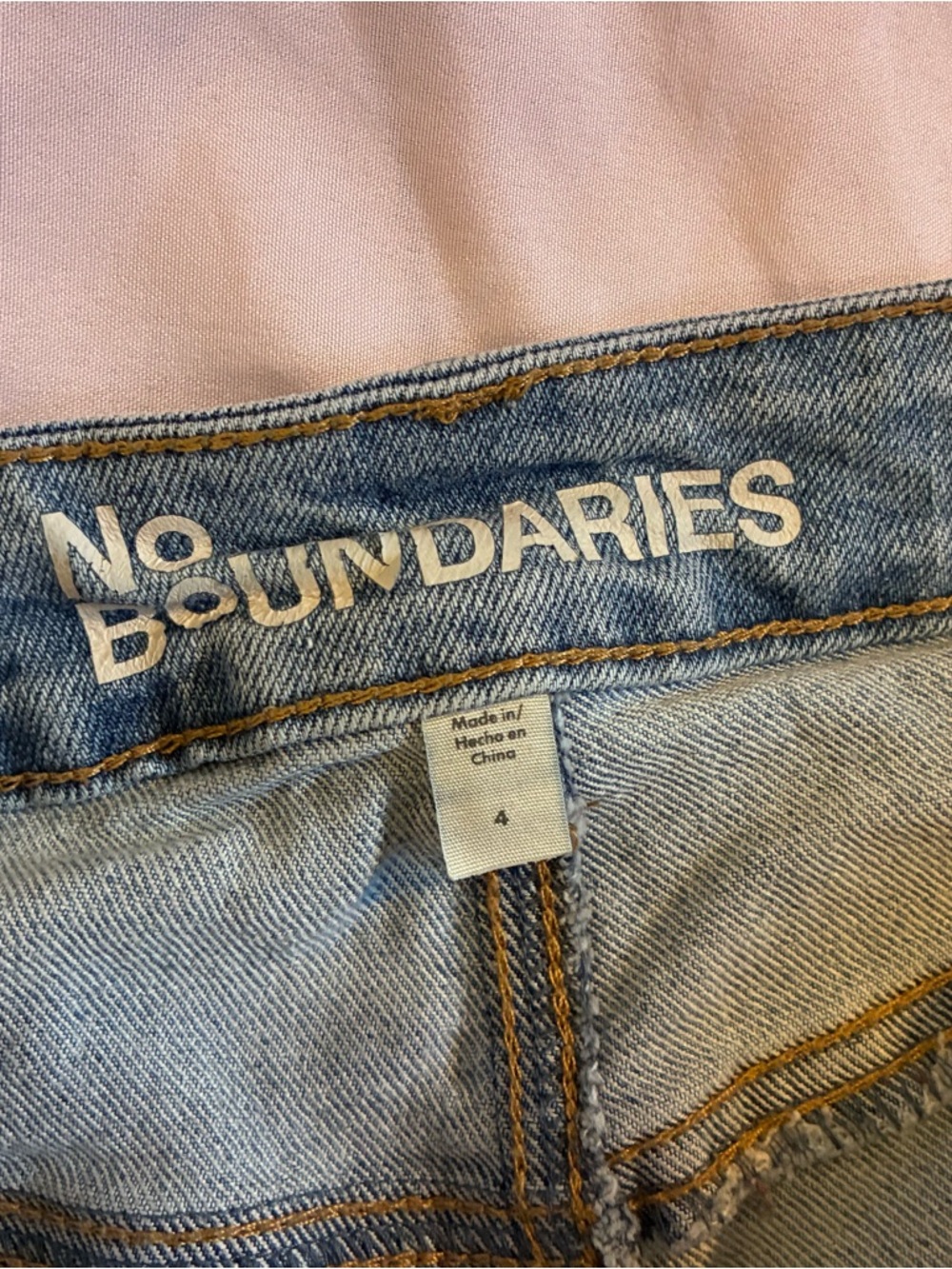 No Boundaries Lace Up Jeans - Picture 4 of 5